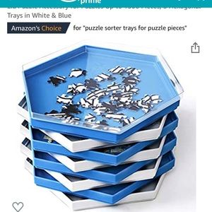 SOLD Becko stackable puzzle sorter trays